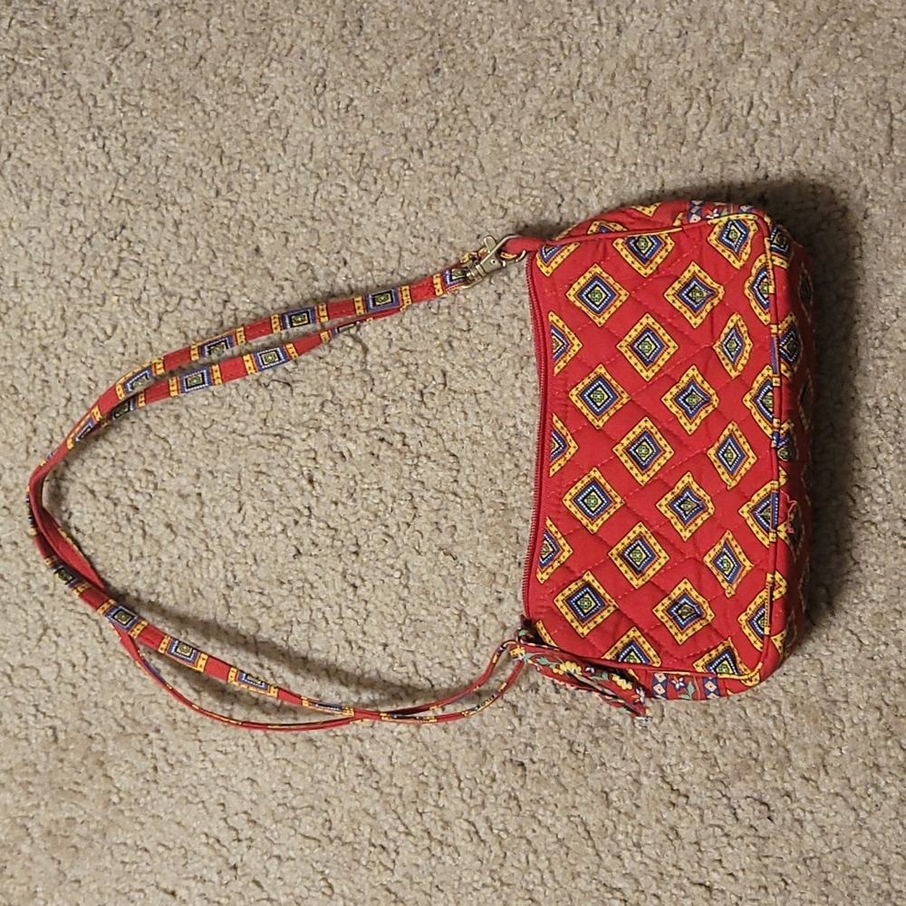 Vera Bradley Amy Crossbody Purse in Villa Red